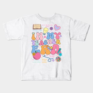 In My Teacher Era Kids T-Shirt